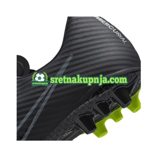 Nike Air Zoom Mercurial Vapor XV Shadow Academy AG Sivo Crno Nogometne kopačke