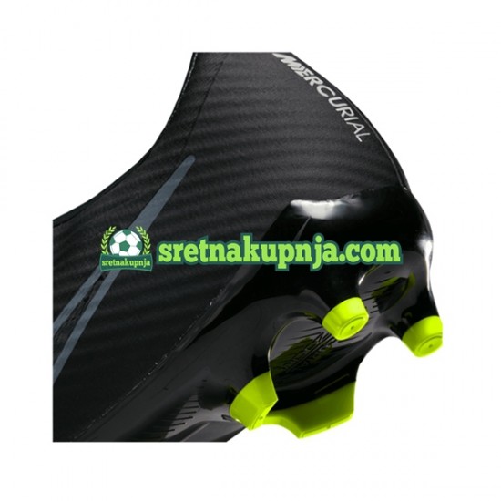 Nike Air Zoom Mercurial Vapor XV Shadow Academy FGMG Sivo Crno Nogometne kopačke