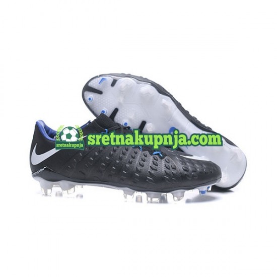Nike HyperVenom Phantom III Elite FG Bijela Crno Nogometne kopačke