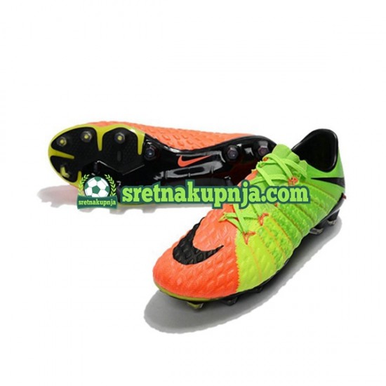 Nike HyperVenom Phantom III Elite FG naranča zelena Nogometne kopačke