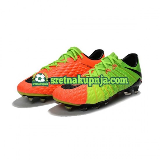 Nike HyperVenom Phantom III Elite FG naranča zelena Nogometne kopačke