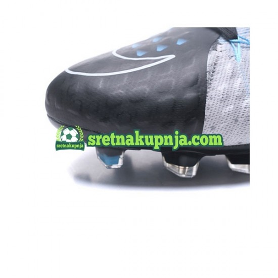 Nike HyperVenom Phantom III Elite FG Sivo Crno Nogometne kopačke