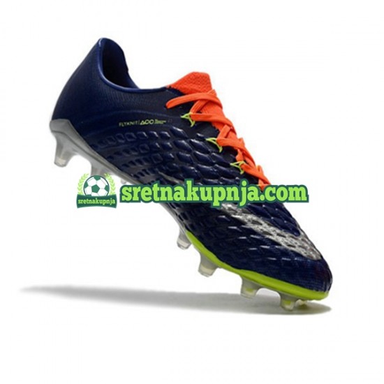 Nike HyperVenom Phantom III Elite FG naranča Plava Nogometne kopačke