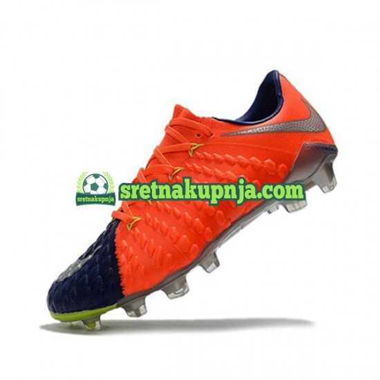 Nike HyperVenom Phantom III Elite FG naranča Plava Nogometne kopačke