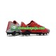 Nike HyperVenom Phantom III Elite FG Crvena Sivo Nogometne kopačke