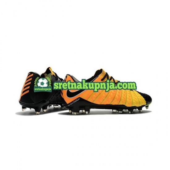 Nike HyperVenom Phantom III Elite FG Žuta boja Crno Nogometne kopačke