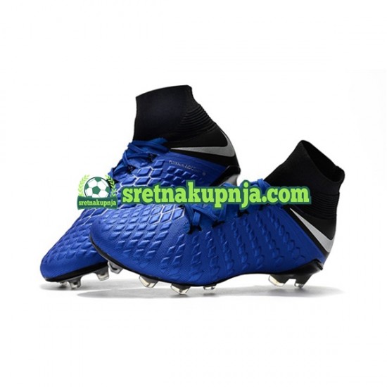 Nike Hypervenom Phantom 3 Elite DF FG Plava Nogometne kopačke