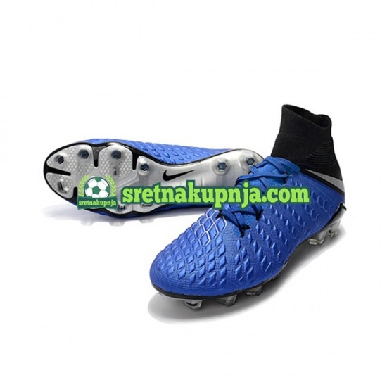 Nike Hypervenom Phantom 3 Elite DF FG Plava Nogometne kopačke
