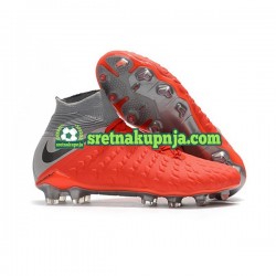 Nike Hypervenom Phantom 3 Elite DF FG Crvena Sivo Nogometne kopačke