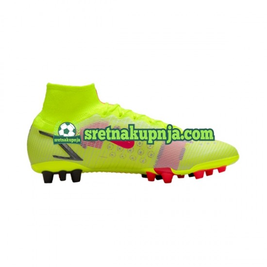 Nike Mercurial Superfly VIII Motivation Elite AG Crvena Žuta boja Nogometne kopačke