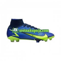 Nike Mercurial Superfly VIII Recharge Elite FG Plava Žuta boja Nogometne kopačke