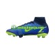 Nike Mercurial Superfly VIII Recharge Elite FG Plava Žuta boja Nogometne kopačke