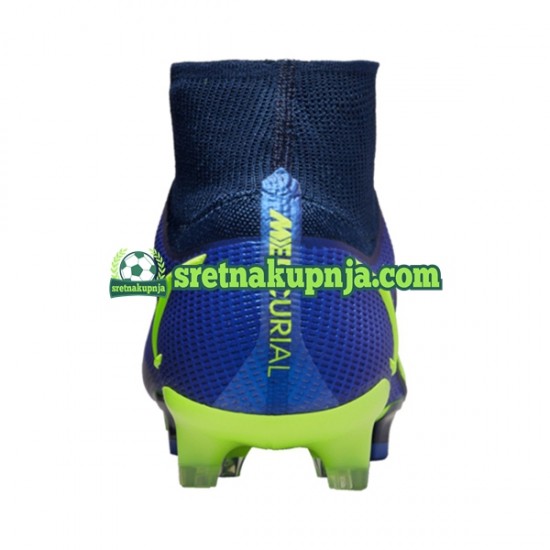 Nike Mercurial Superfly VIII Recharge Elite FG Plava Žuta boja Nogometne kopačke