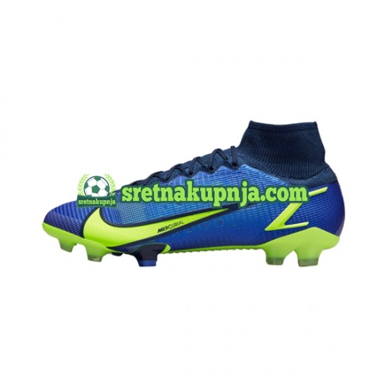 Nike Mercurial Superfly VIII Recharge Elite FG Plava Žuta boja Nogometne kopačke