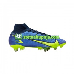 Nike Mercurial Superfly VIII Recharge Elite SG Pro AC Plava Žuta boja Nogometne kopačke