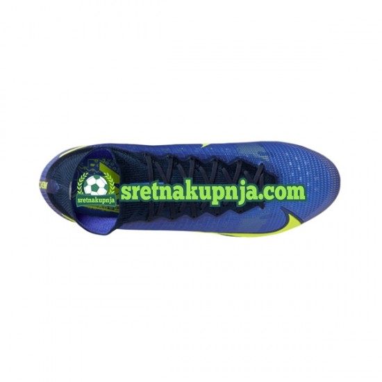 Nike Mercurial Superfly VIII Recharge Elite SG Pro AC Plava Žuta boja Nogometne kopačke