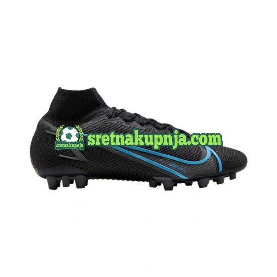 Nike Mercurial Superfly VIII Renew Elite AG Crno Nogometne kopačke