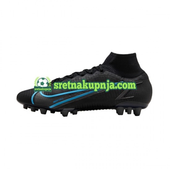Nike Mercurial Superfly VIII Renew Elite AG Crno Nogometne kopačke