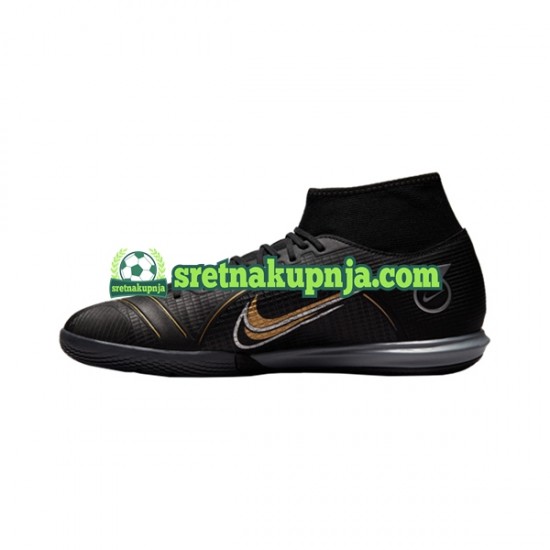 Nike Mercurial Superfly VIII Shadow Academy IC Crno Nogometne kopačke