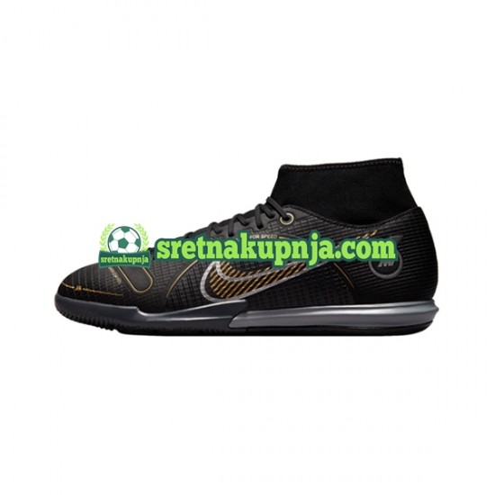 Nike Mercurial Superfly VIII Shadow Academy IC Crno Nogometne kopačke
