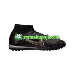 Nike Mercurial Superfly VIII Shadow Academy TF Crno Nogometne kopačke