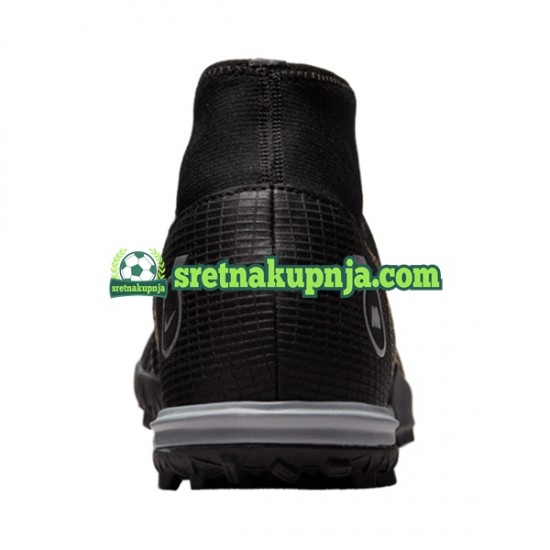 Nike Mercurial Superfly VIII Shadow Academy TF Crno Nogometne kopačke