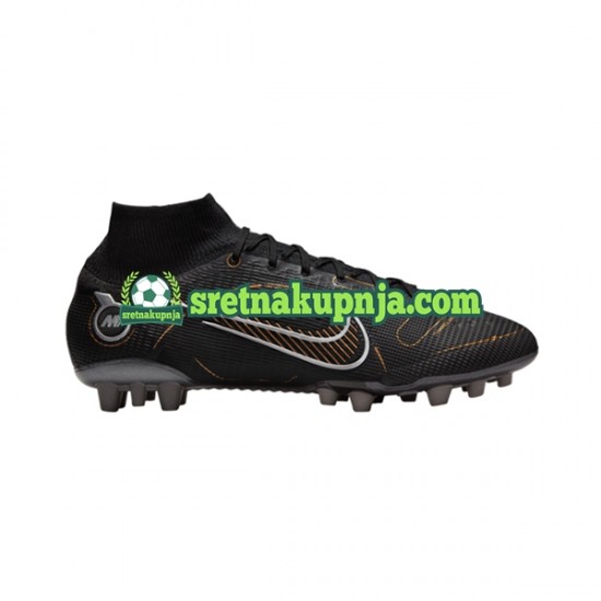 Nike Mercurial Superfly VIII Shadow Elite AG Crno Nogometne kopačke