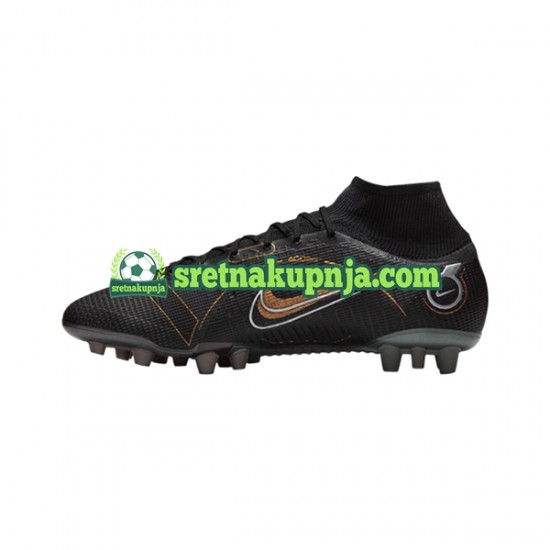 Nike Mercurial Superfly VIII Shadow Elite AG Crno Nogometne kopačke