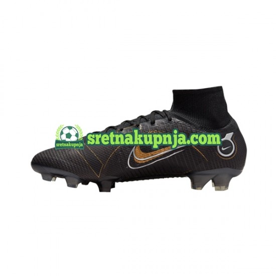 Nike Mercurial Superfly VIII Shadow Elite FG Crno Nogometne kopačke