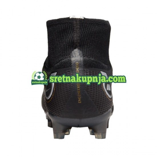 Nike Mercurial Superfly VIII Shadow Elite FG Crno Nogometne kopačke