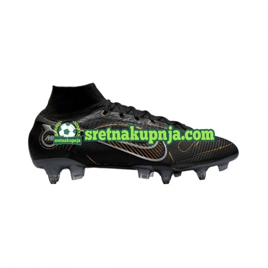 Nike Mercurial Superfly VIII Shadow Elite SG Pro AC Crno Nogometne kopačke