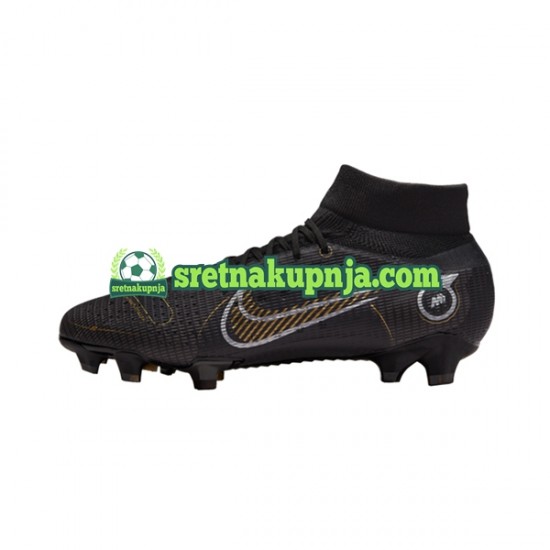Nike Mercurial Superfly VIII Shadow Pro FG Crno Nogometne kopačke