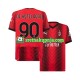 Muškarci Domaći Home Dresova AC Milan Charles De Ketelaere 90 2023-2024 Kratkih Rukava