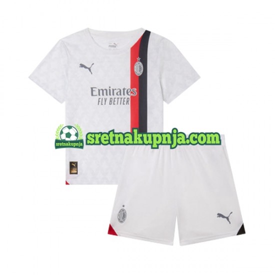 Dječja Gostujući Away Dresova AC Milan 2023-2024 Kratkih Rukava