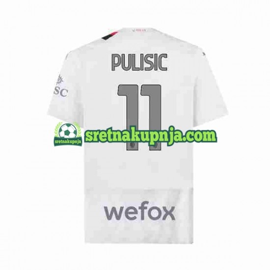 Muškarci Gostujući Away Dresova AC Milan Christian Pulisic 11 2023-2024 Kratkih Rukava