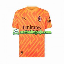 Muškarci Gostujući Away Golmanski Dresova AC Milan 2023-2024 Kratkih Rukava