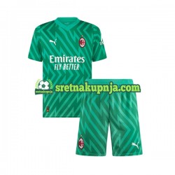 Dječja Domaći Home Golmanski Dresova AC Milan 2023-2024 Kratkih Rukava
