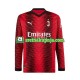 Muškarci Domaći Home Dresova AC Milan 2023-2024 Dugim Rukavima