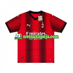 Muškarci Domaći Home Dresova AC Milan 2023-2024 Kratkih Rukava