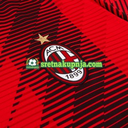 Muškarci Domaći Home Dresova AC Milan 2023-2024 Kratkih Rukava