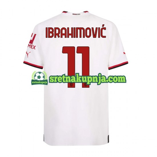 Muškarci Gostujući Away Dresova AC Milan Ibrahimovic 11 2022-2023 Kratkih Rukava
