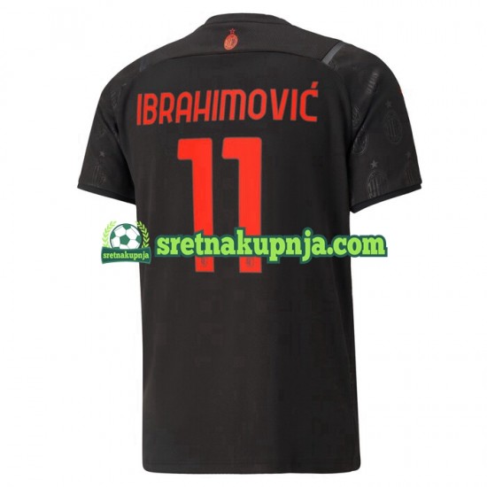Muškarci Treći Dresova AC Milan Ibrahimovic 11 2021-2022 Kratkih Rukava