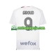 Muškarci Gostujući Away Dresova AC Milan Olivier Giroud 9 2023-2024 Kratkih Rukava