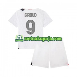 Dječja Gostujući Away Dresova AC Milan Olivier Giroud 9 2023-2024 Kratkih Rukava