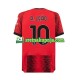 Muškarci Domaći Home Dresova AC Milan Rafael Leao 10 2023-2024 Kratkih Rukava