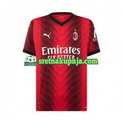 Muškarci Domaći Home Dresova AC Milan Rafael Leao 10 2023-2024 Kratkih Rukava