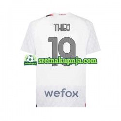 Muškarci Gostujući Away Dresova AC Milan Theo 19 2023-2024 Kratkih Rukava