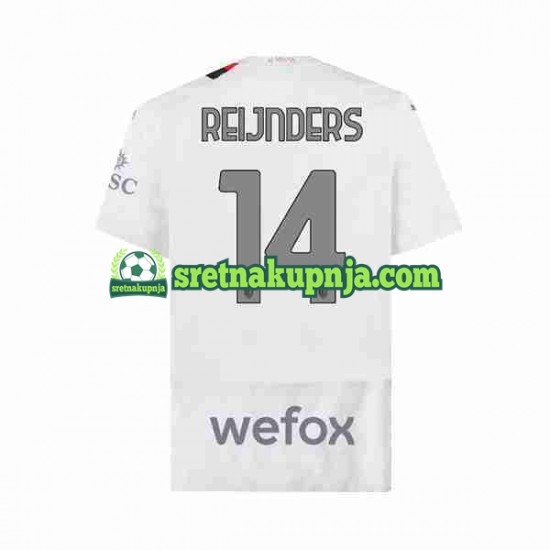 Muškarci Gostujući Away Dresova AC Milan Tijjani Reijnders 14 2023-2024 Kratkih Rukava