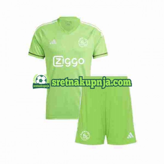 Dječja Domaći Home Golmanski Dresova AFC Ajax 2023-2024 Kratkih Rukava