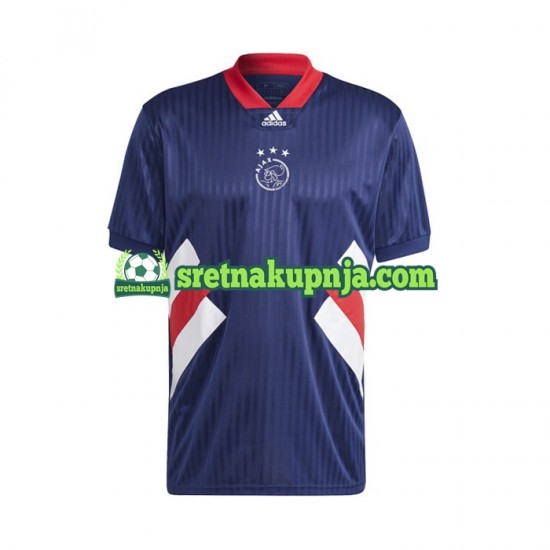 Muškarci Domaći Home Dresova AFC Ajax Icon Retro 2022-2023 Kratkih Rukava
